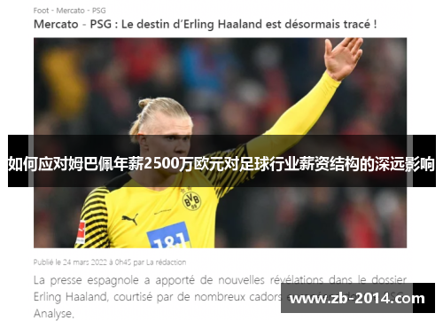 如何应对姆巴佩年薪2500万欧元对足球行业薪资结构的深远影响
